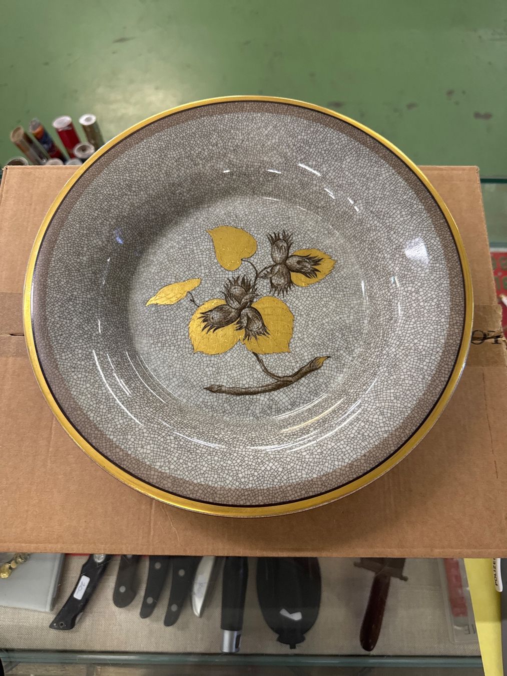 Royal Copenhagen Schalen: Royal Copenhagen - Craquelé-Schale – Gebraucht aus Pratteln von Cartonsducoeur_bl