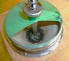 antike, einmalige Hand - Kaffeemühle