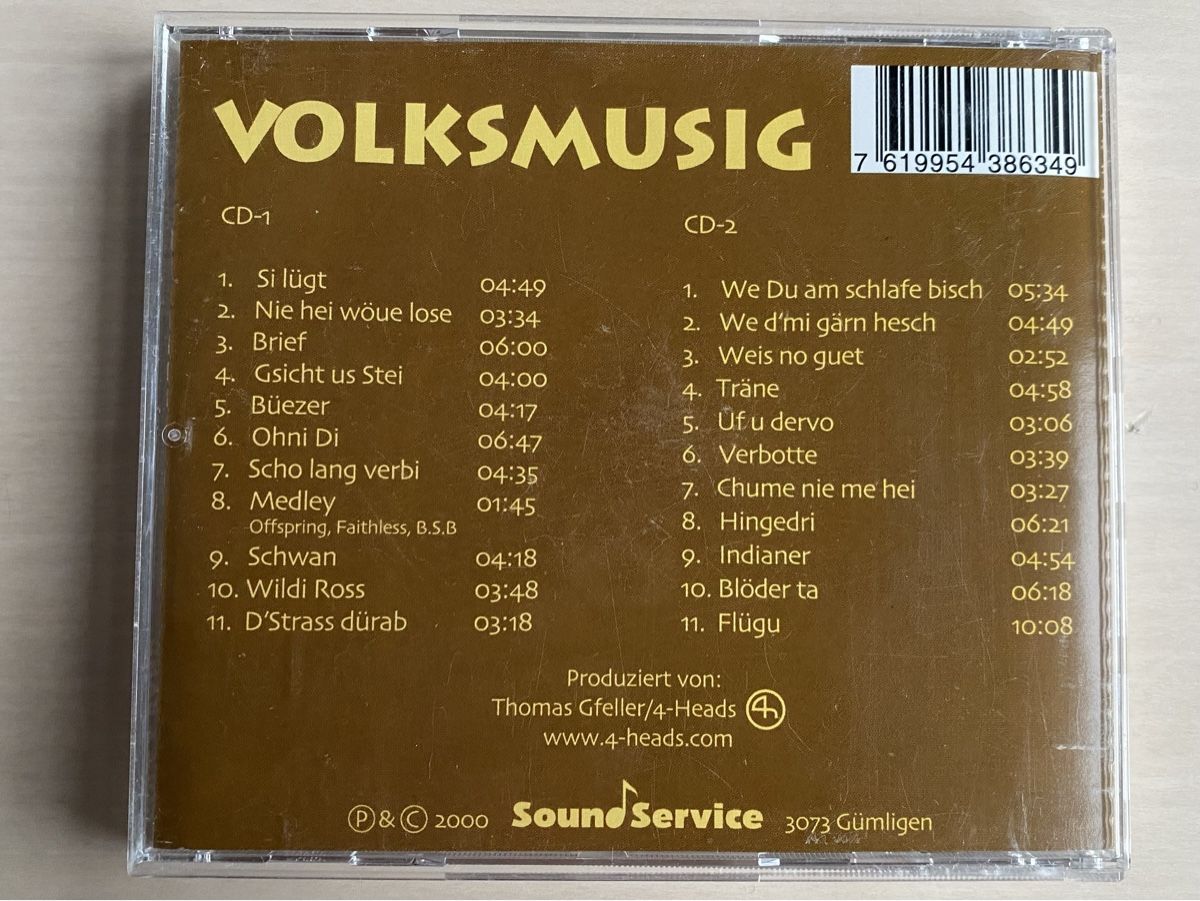 CD: Gola & Band - Volksmusik - 2 CD Set – Usato da Oberried Brienz venduto da Chyara 1