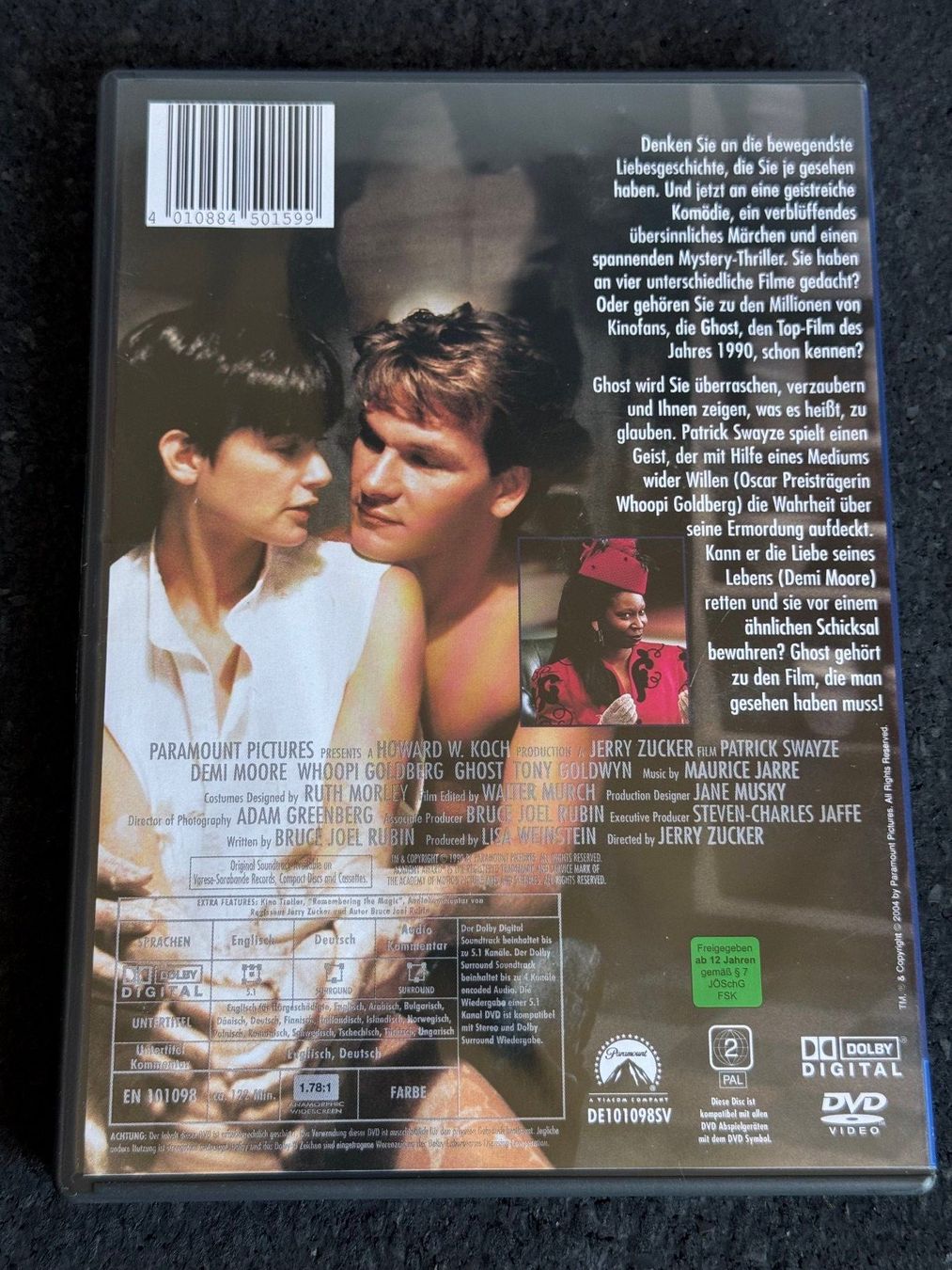 Tutti i DVDs: GHOST Nachricht von Sam DVD DE/EN – Usato da Fribourg venduto da tschjoly 1