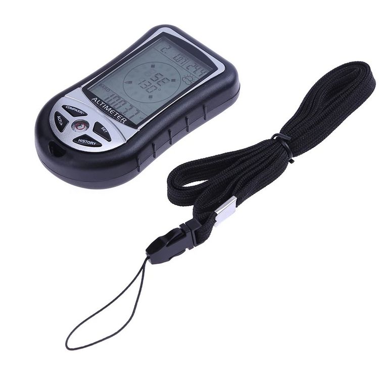 8in1 Outdoor Altimeter Barometer Kompass Uhr Wetterstation (Neu und ...