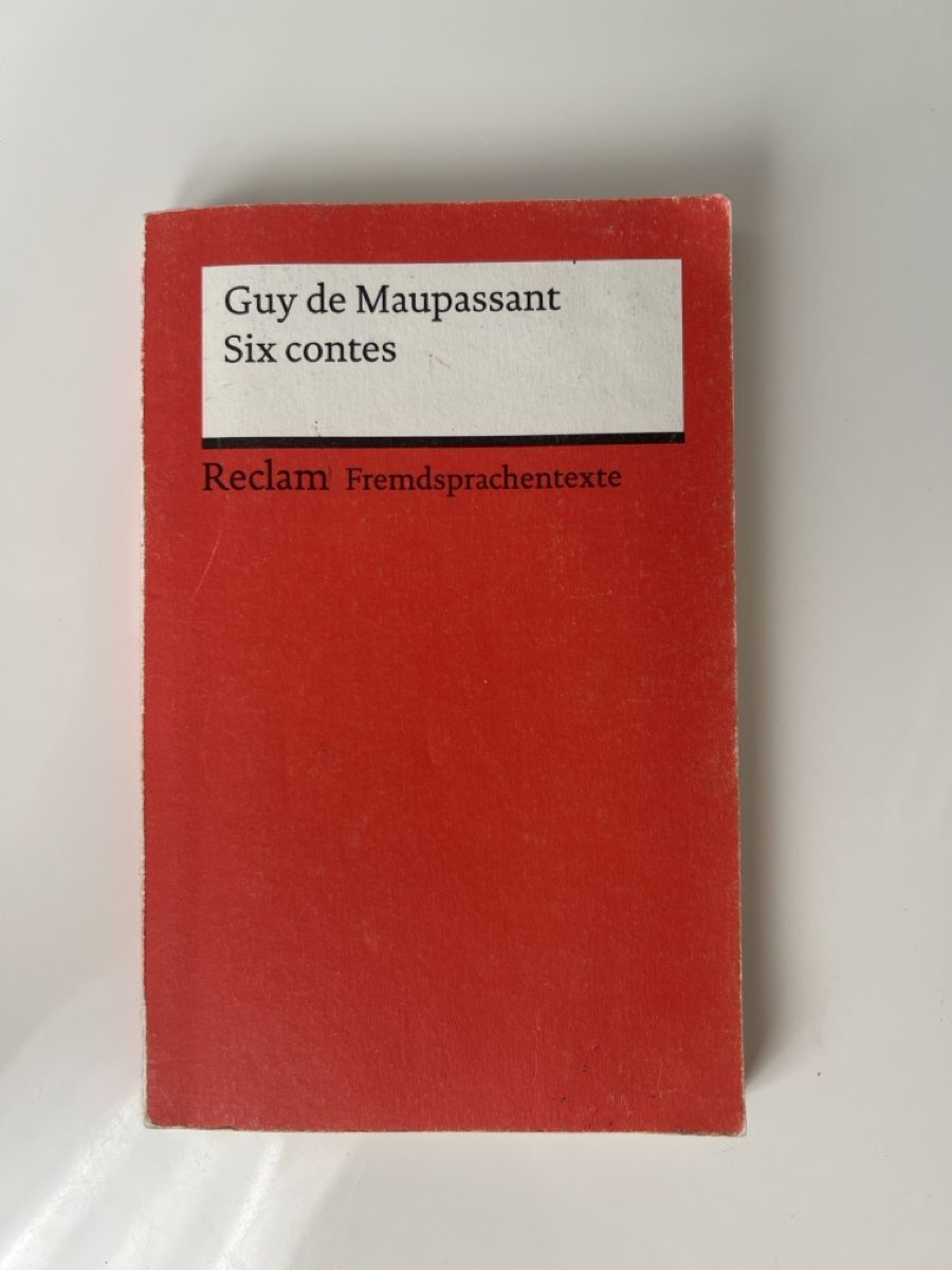 Bücher: Guy de Maupassant: Six contes – Gebraucht aus Seon von lar_9mn9