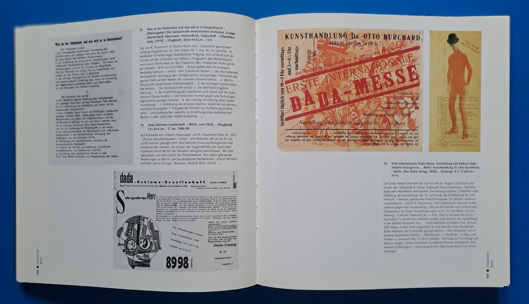Libri: Dada global EA 1994 DADA-ATLAS Top erhalten.  – Usato da Zürich venduto da archiphil 5