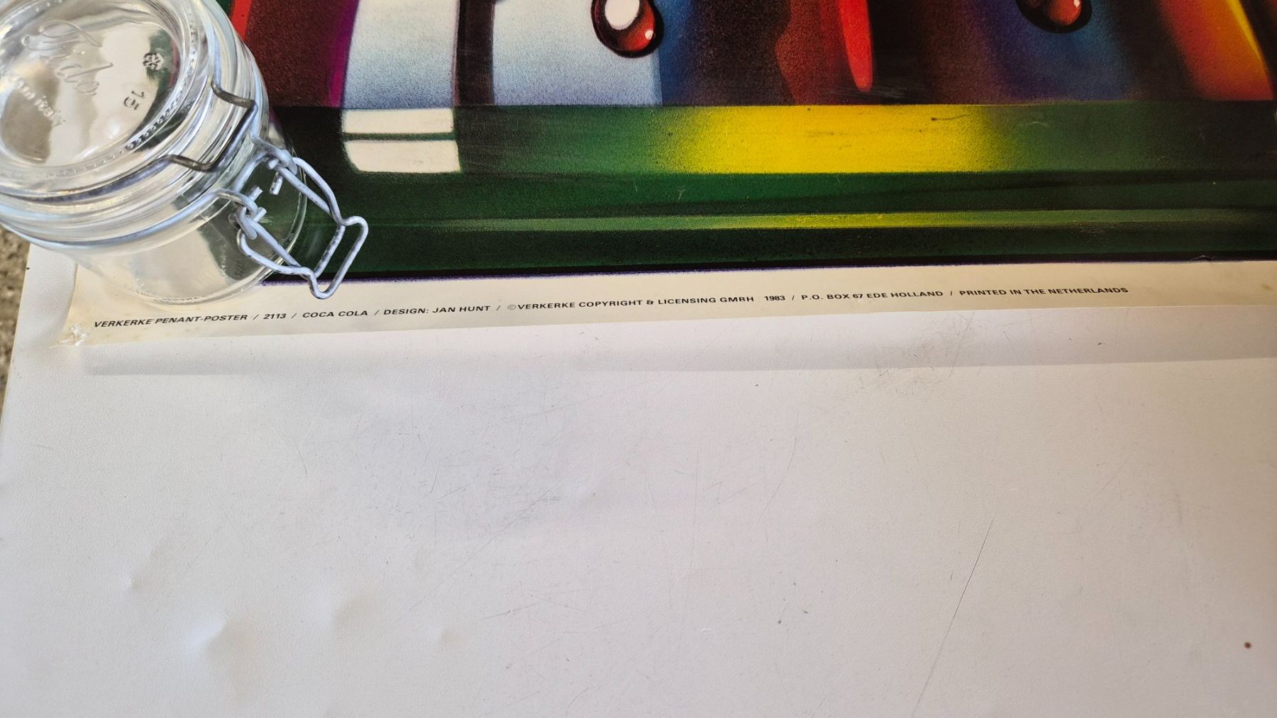 Foto & Immagini: Affiche publicitaire vintage coca cola – Usato da Villa (Evolène) venduto da aurelielon 2