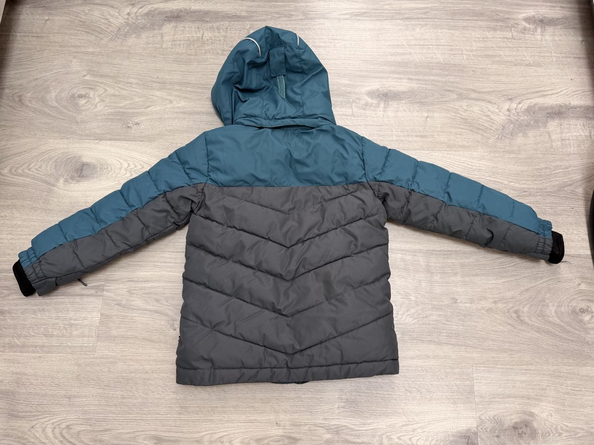 Kamik Giacche & Cappotti: Winterjacke Kamik, 116, Junge, grau/grün – Usato da Wilen b. Wil venduto da carpediem25 1