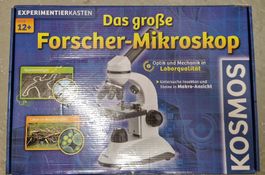Kosmos Das grosse Forscher-Mikroskop, ab 12 Jahren Top!