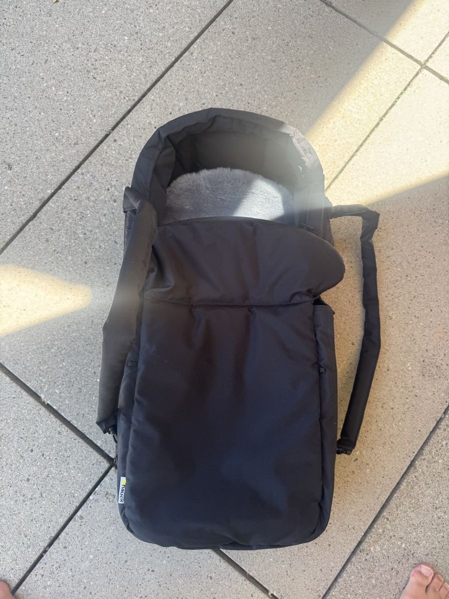 Hauck Carrozzine: Hauck 2in1 Carrycot black – Usato da Gockhausen venduto da Yderf144