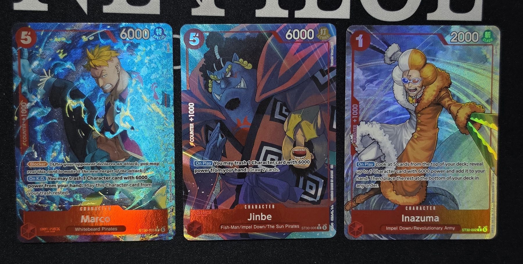 Sammelbilder & Trading cards: 3X ST30 ALTERNATIVE CARD STARTER DECK GOD - ONE PIECE – Neu (gemäss Beschreibung) aus Melano von emm_m2jq