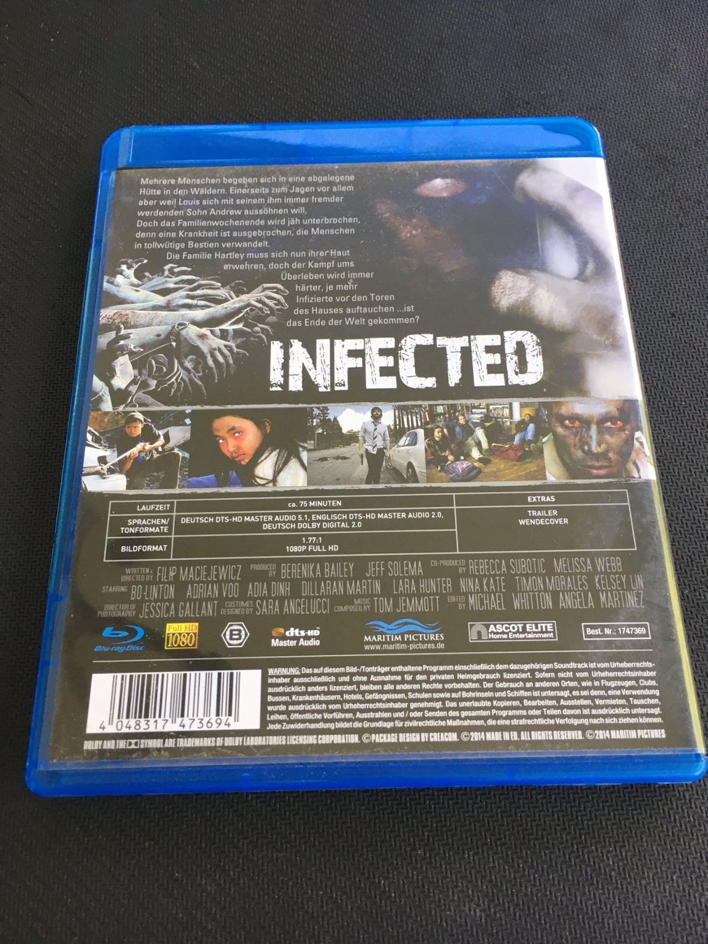 Tutti i DVDs: Infected [Blu-ray] – Usato da St.Gallen venduto da MedienJoe 1