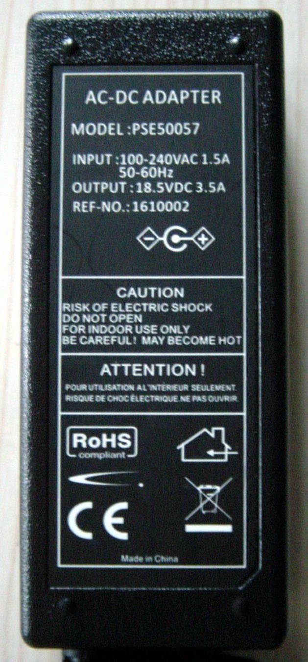 Hewlett Packard Caricabatterie: Laptop Netzteil HP / Compaq PSE50057 – Nuovo e nell'imballaggio originale da Wetzikon ZH venduto da kleinerfunk 1