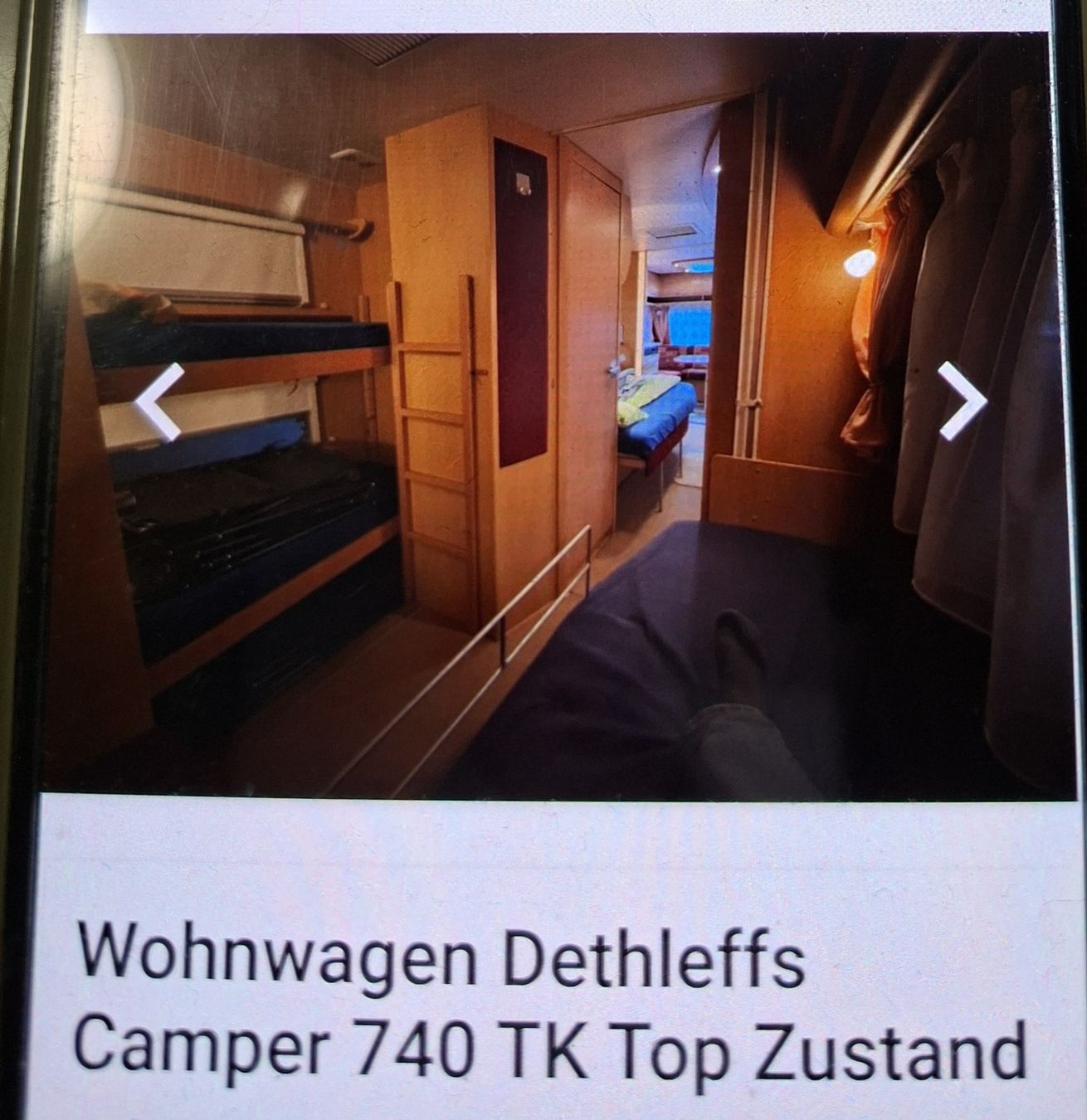 Dethleffs Veicoli da campeggio: Wohnwagen Dethleff Camper 740 TK 5-7 Bett – Usato da Stetten AG venduto da 2936 2