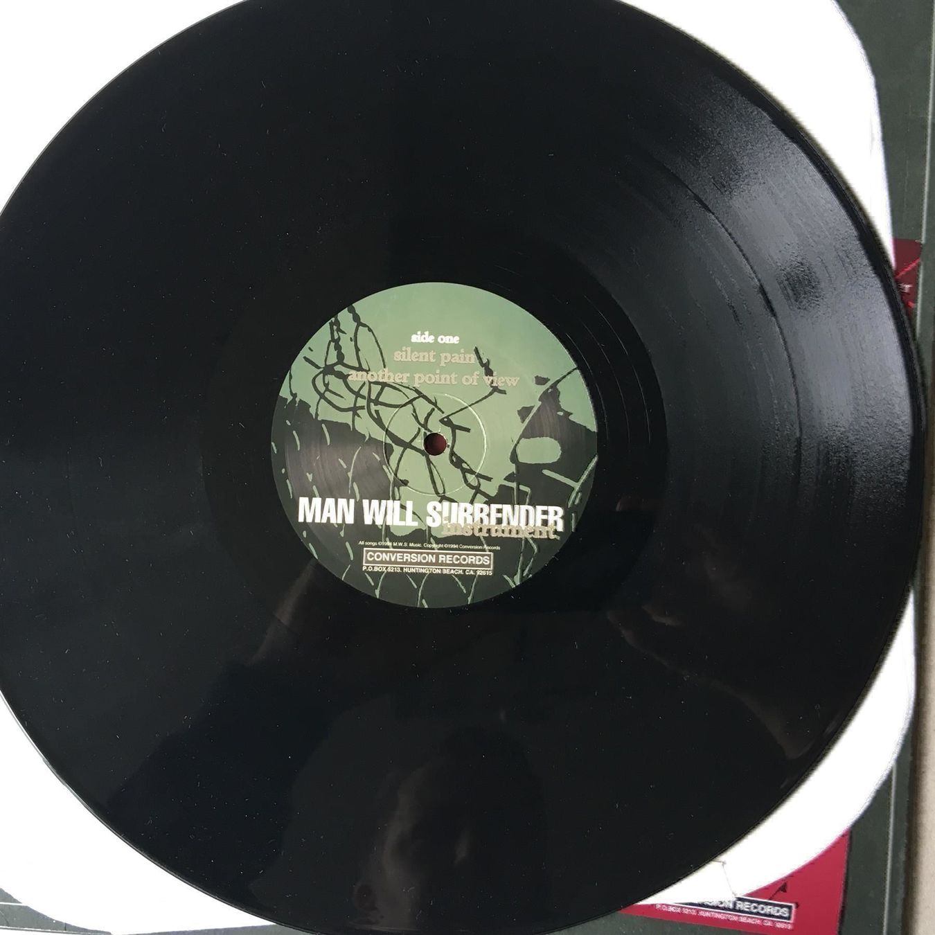 Dischi in vinile: Man Will Surrender – Instrument 12" US Hardcore Emo Punk – Usato da Berneck venduto da rye7778 4