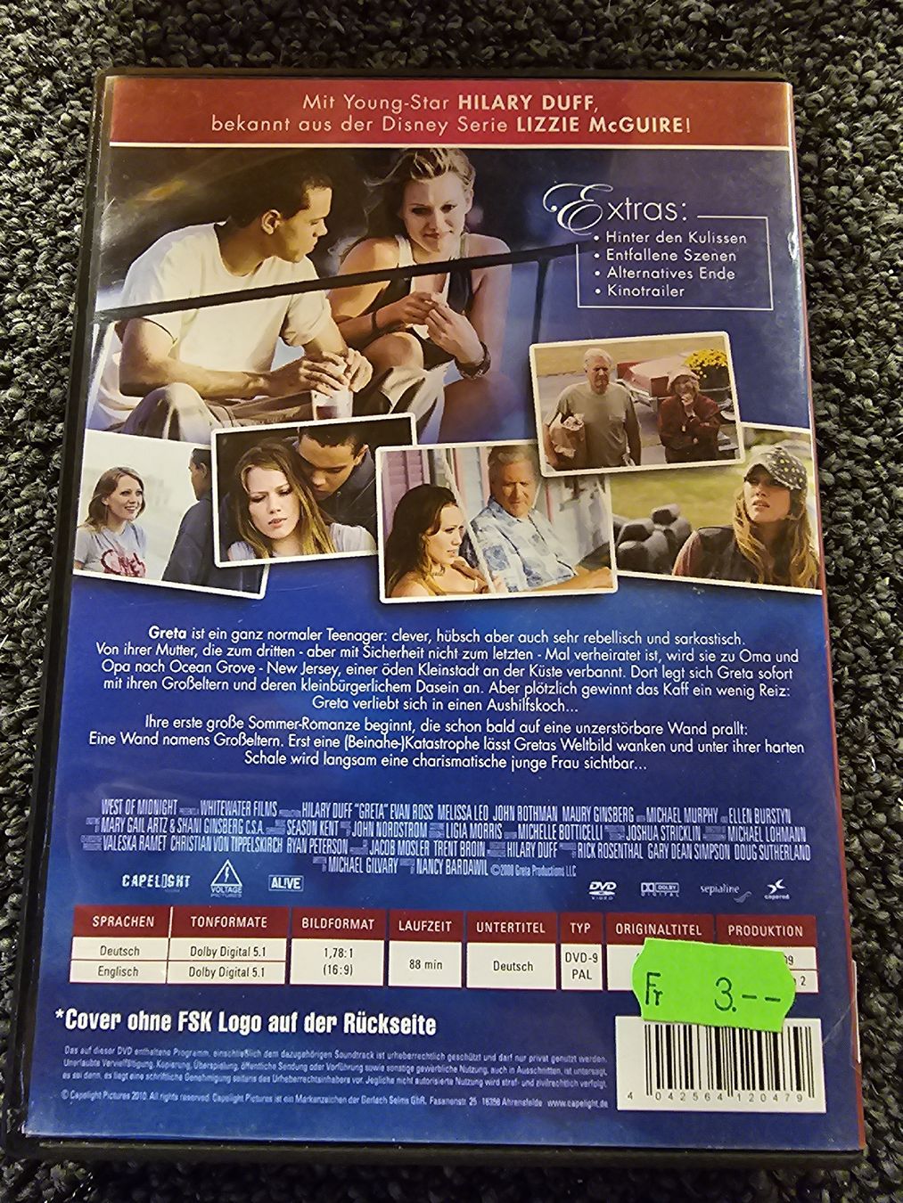 Tutti i DVDs: DVD Greta (17656) – Usato da Ruswil venduto da jan_bxl5 1
