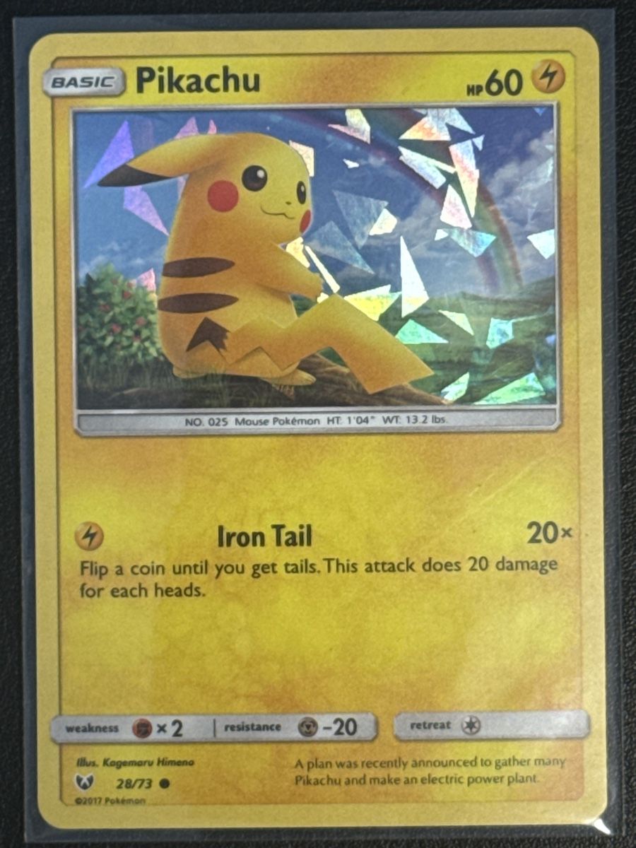 Pokémon Sammelbilder & Trading cards: Pokémon Pikachu Karte 28/73  – Neu (gemäss Beschreibung) aus Volketswil von kev_8cfn