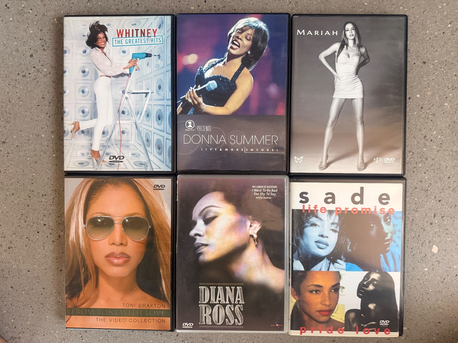 Tutti i DVDs: 6 X DVD Soul RNB – Usato da Fehraltorf venduto da Djrog