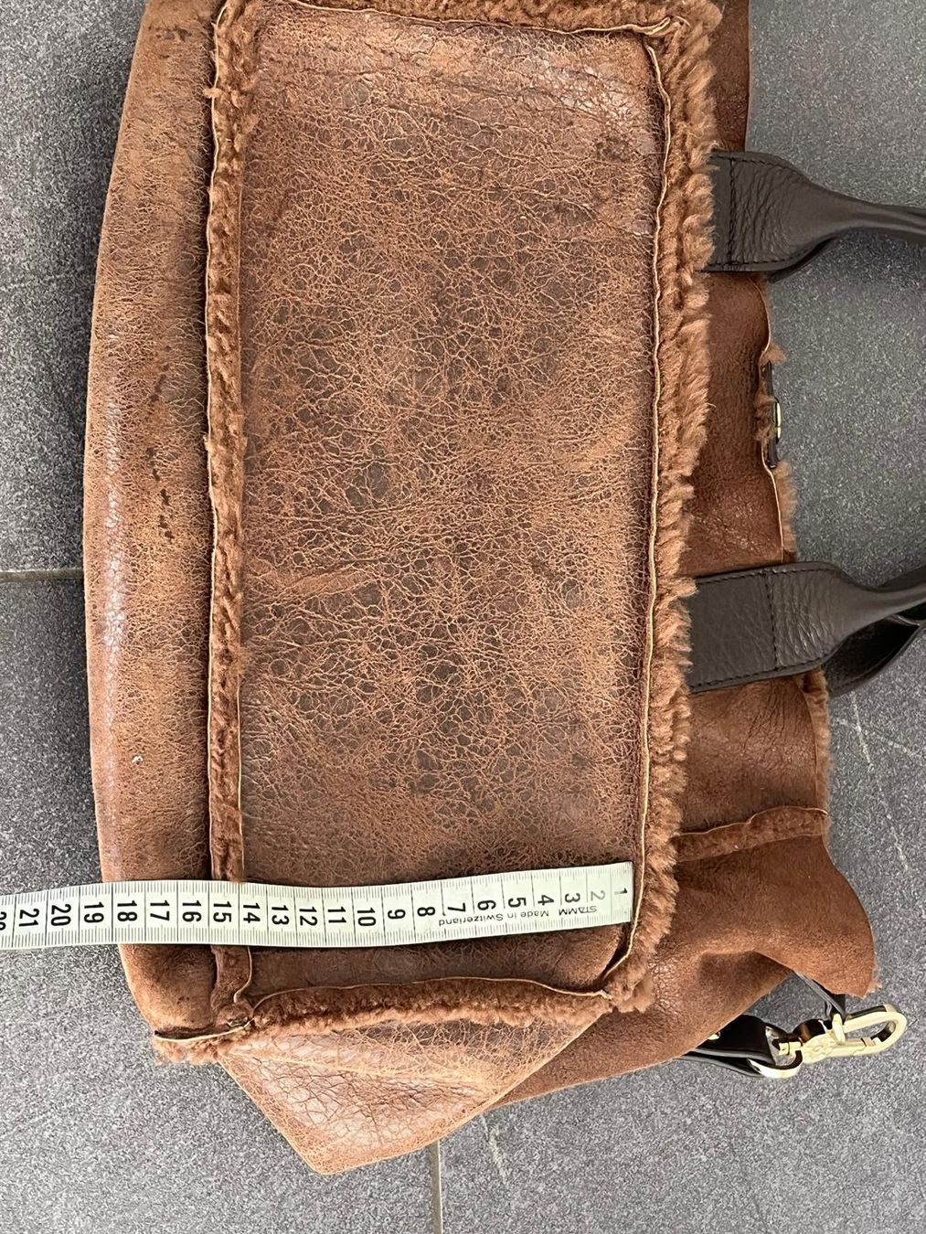 Taschen für Damen: abro shopper cognacfarben leder – Gebraucht aus Romanshorn von Sophielang 4