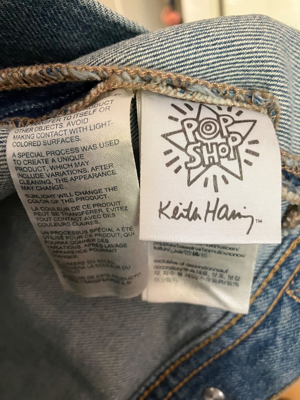 Jacken: Denim Jacke Keith Haring, Gr. M – Gebraucht aus Zürich von MonkeyTunes 7