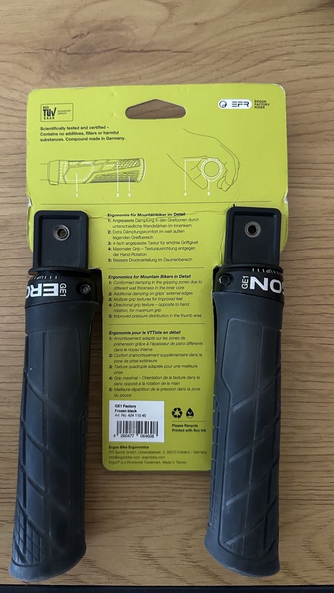 Ergon Ersatzteile: Ergon GE1 Factory Mountain Bike Griffe - Neuwertig! – Neu und originalverpackt aus Oberwil BL von fwi_zjz8 1