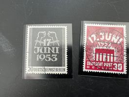 Berlin West 1953  Nr. 110-111  gest.   (5619)