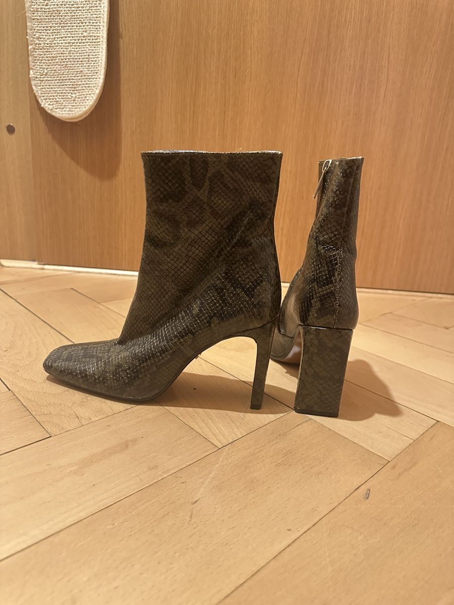 Zara Scarpe da donna: Zara Ankle Boots, Snake Print - 39 – Usato da Genève venduto da bea_72cz 3