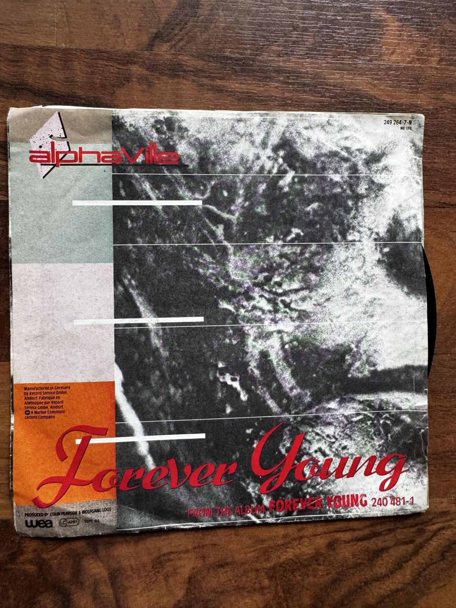Vinyles: Alphaville - Forever Young - 7" Single - 80s – D'occasion à Rorbas par BlackstarRecords 1