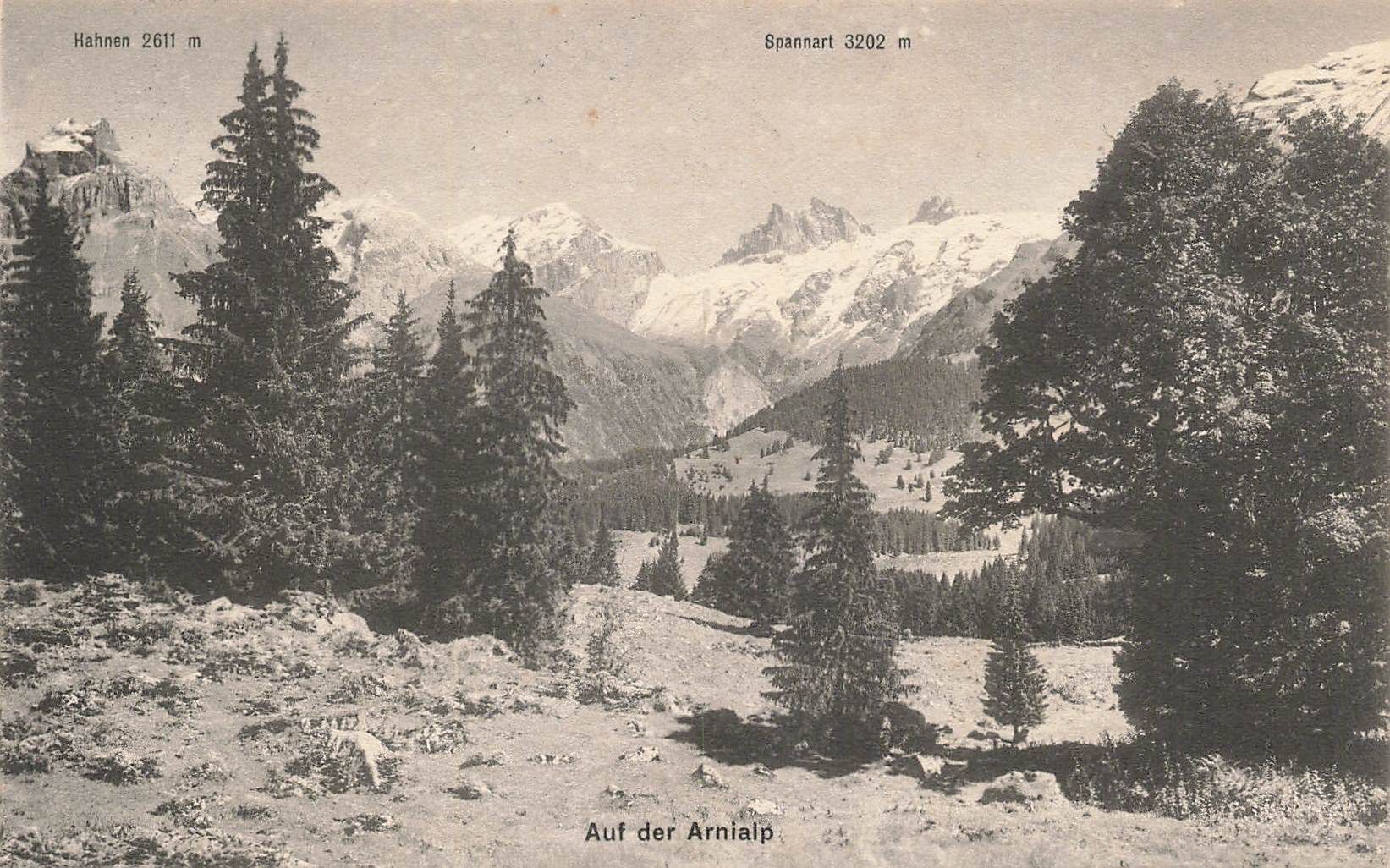 Cartoline postali: Auf der arnialp – Usato da Biasca venduto da Blenio71