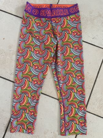 Neue Zumba Fitness Leggins 7/8 Sportleggins bunt Gr.XS