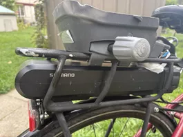 E-Bike Shimano mit Rahmenschaden defekt für Bastler