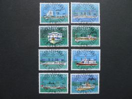 1977 Nr. W51-W58 mit ET-Vollstempel