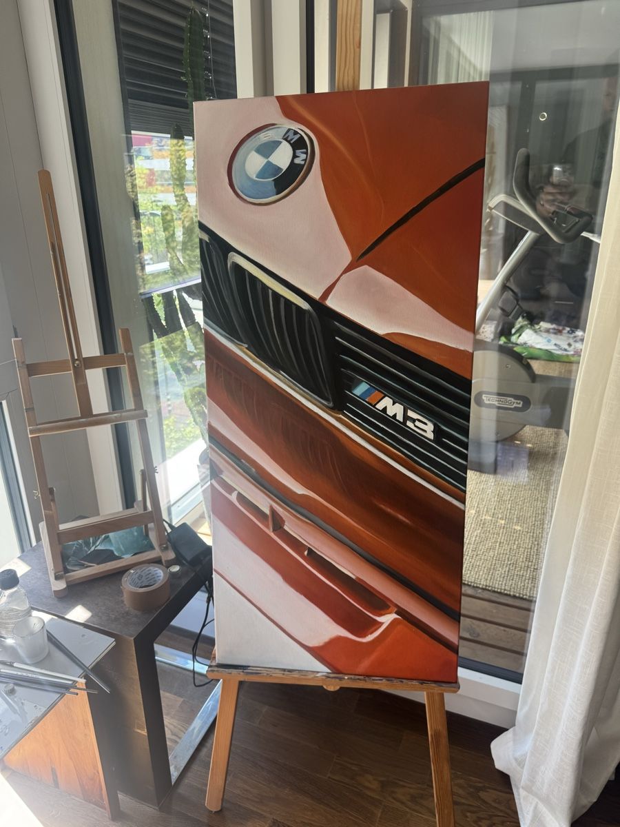 Dipinti: BMW M3 E30 Ölgemälde 50x110cm – Nuovo (secondo la descrizione) da Glattpark(Opfikon) venduto da ale_mg8x