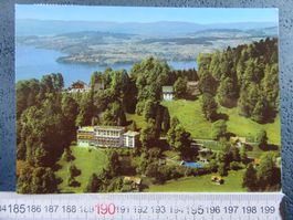 BÜRGENSTOCK HOTEL WALDHEIM FLUGAUFNAHME AERO-FOTO 1984 ONW