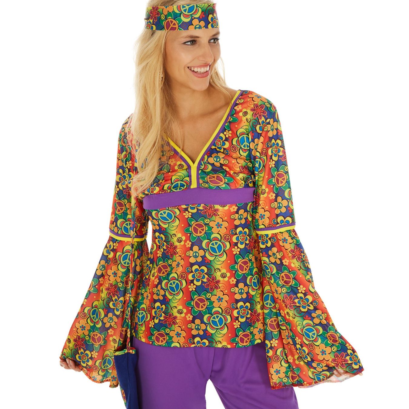 Costumi: Frauenkostüm Hippie - S – Nuovo (secondo la descrizione) da Murten venduto da Roland.Kemmer.AG 2