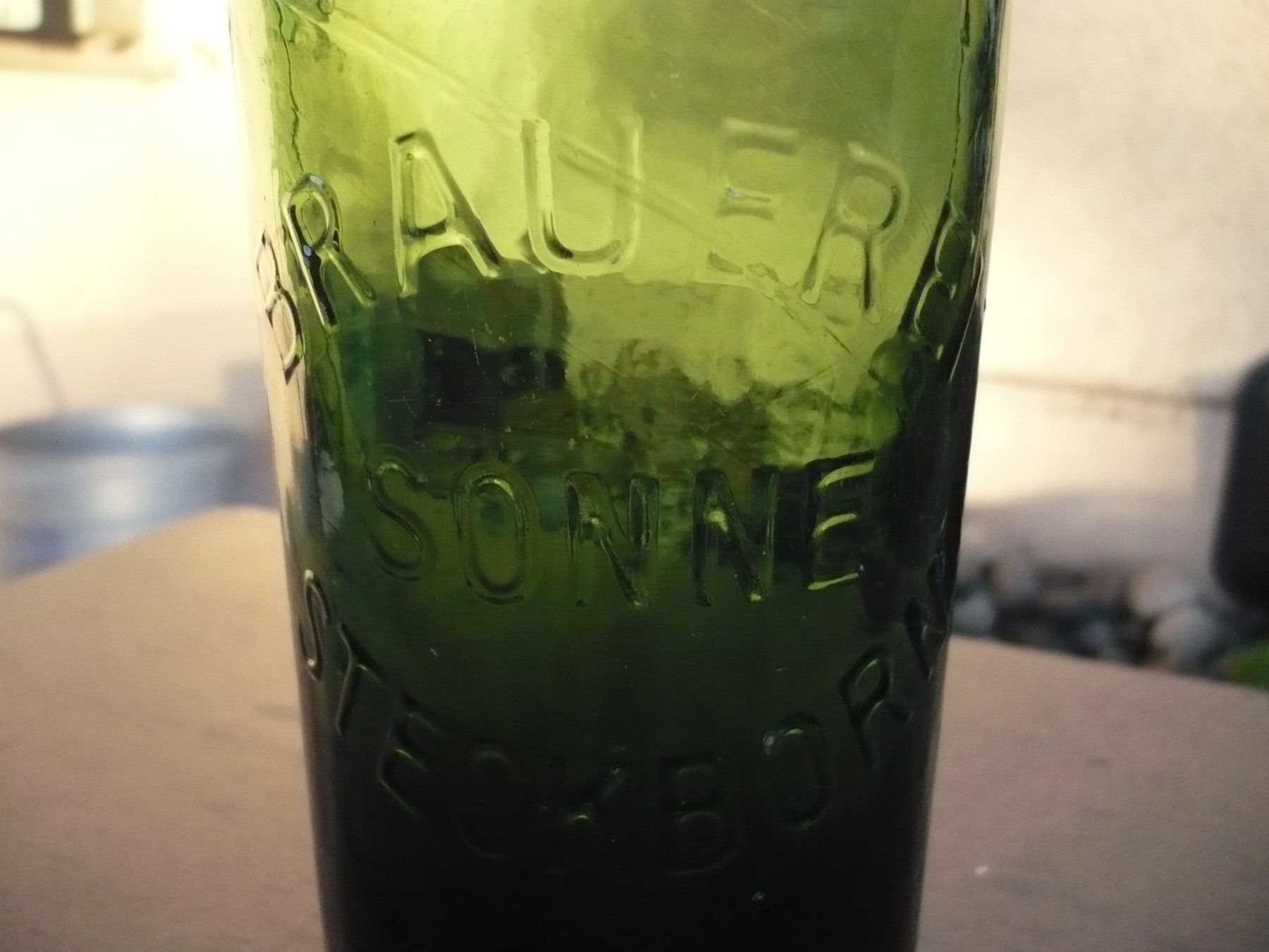 Gläser, Krüge & Flaschen: BRAUEREI SONNE STECKBORN – Gebraucht aus Biberist von Urmel 2
