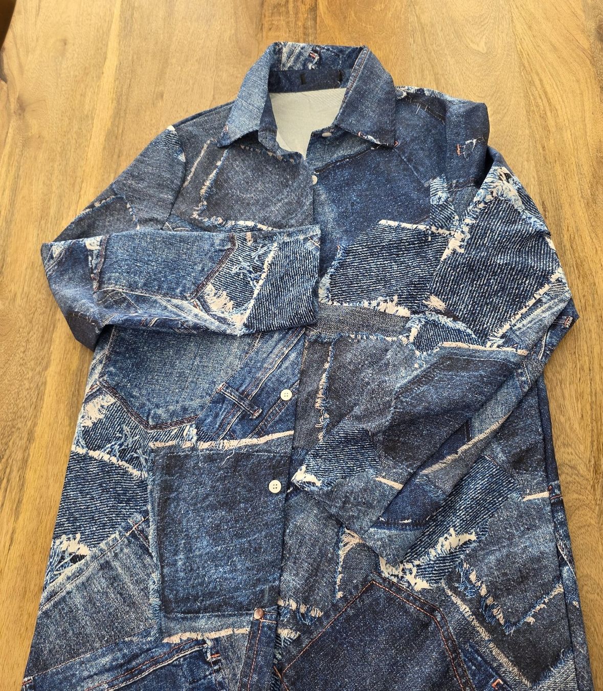 Vestiti: Langes SommerKleid im Patchwork-Stil, Gr. L/XL – Nuovo (secondo la descrizione) da Rheinsulz venduto da Gilea 4