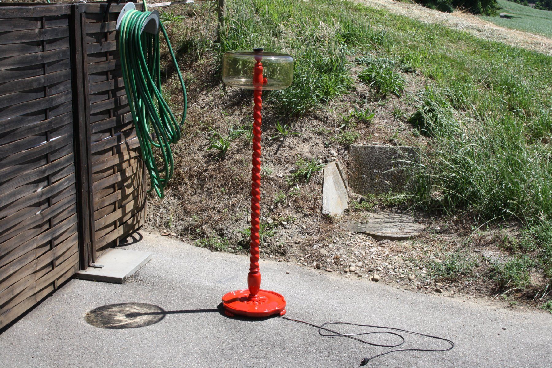 Lampade: STEHLAMPE UNIKAT STEHLEUCHTE VINTAGE – Usato da Wauwil venduto da Pneuedy 9