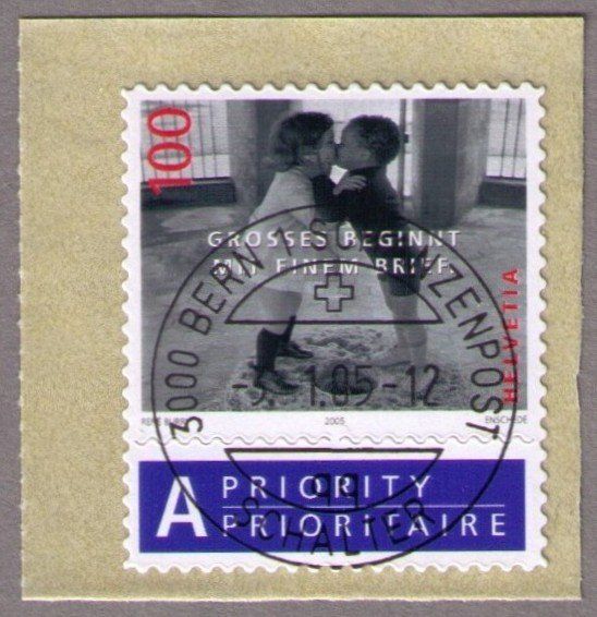 Tutti i francobolli: 2005_1147-50_Grosses beginnt mit e.Brief_3.1.05 BERN 1_ET-VO – Usato da Marthalen venduto da Ch_quality 1
