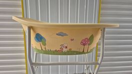 Rotho Babywanne mit Ständer im Puuh Bear Design, 2-teilig