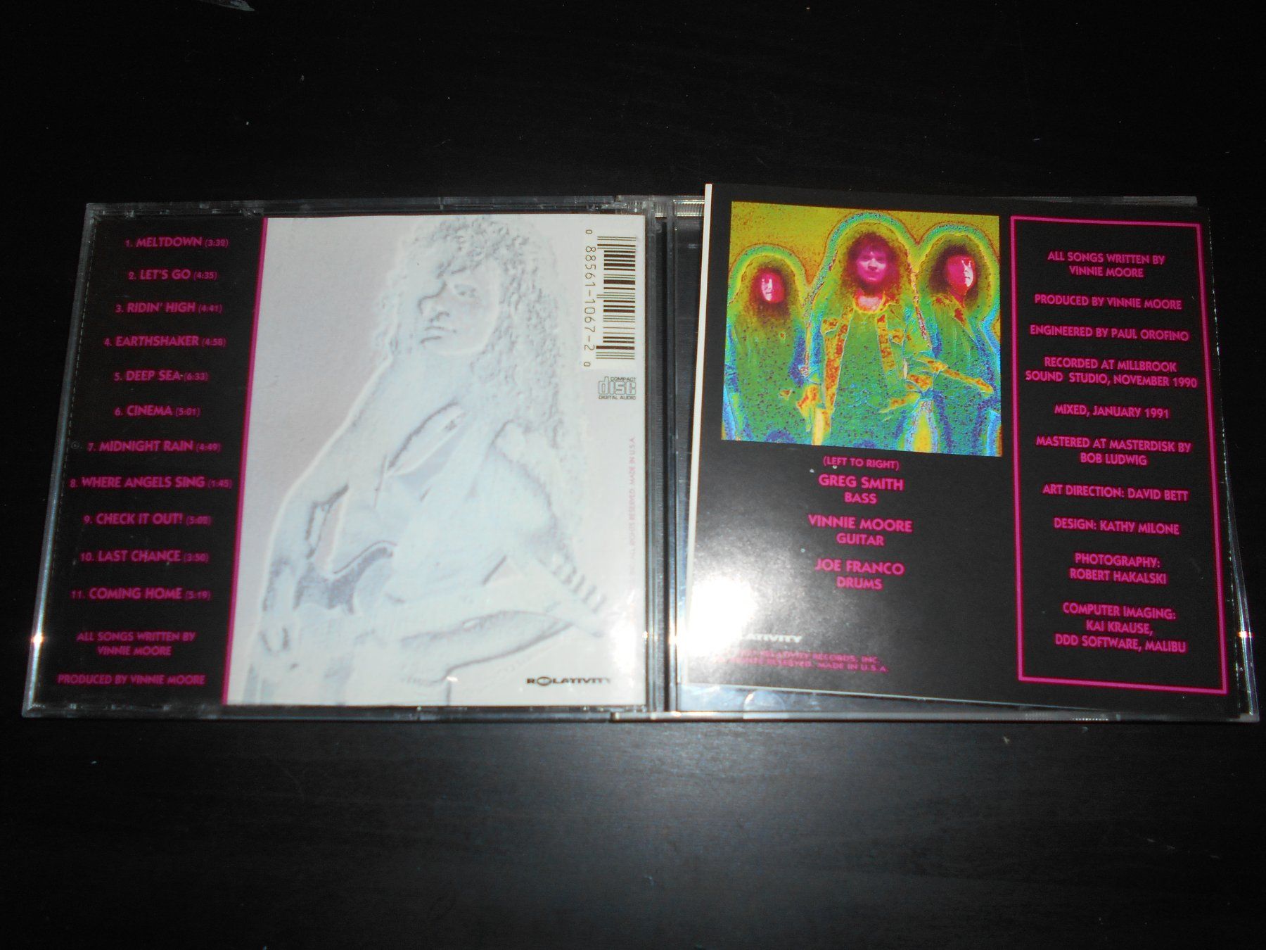CDs: Vinnie Moore – Meltdown / 1991 – Gebraucht aus Aarberg von witchhunter01 1