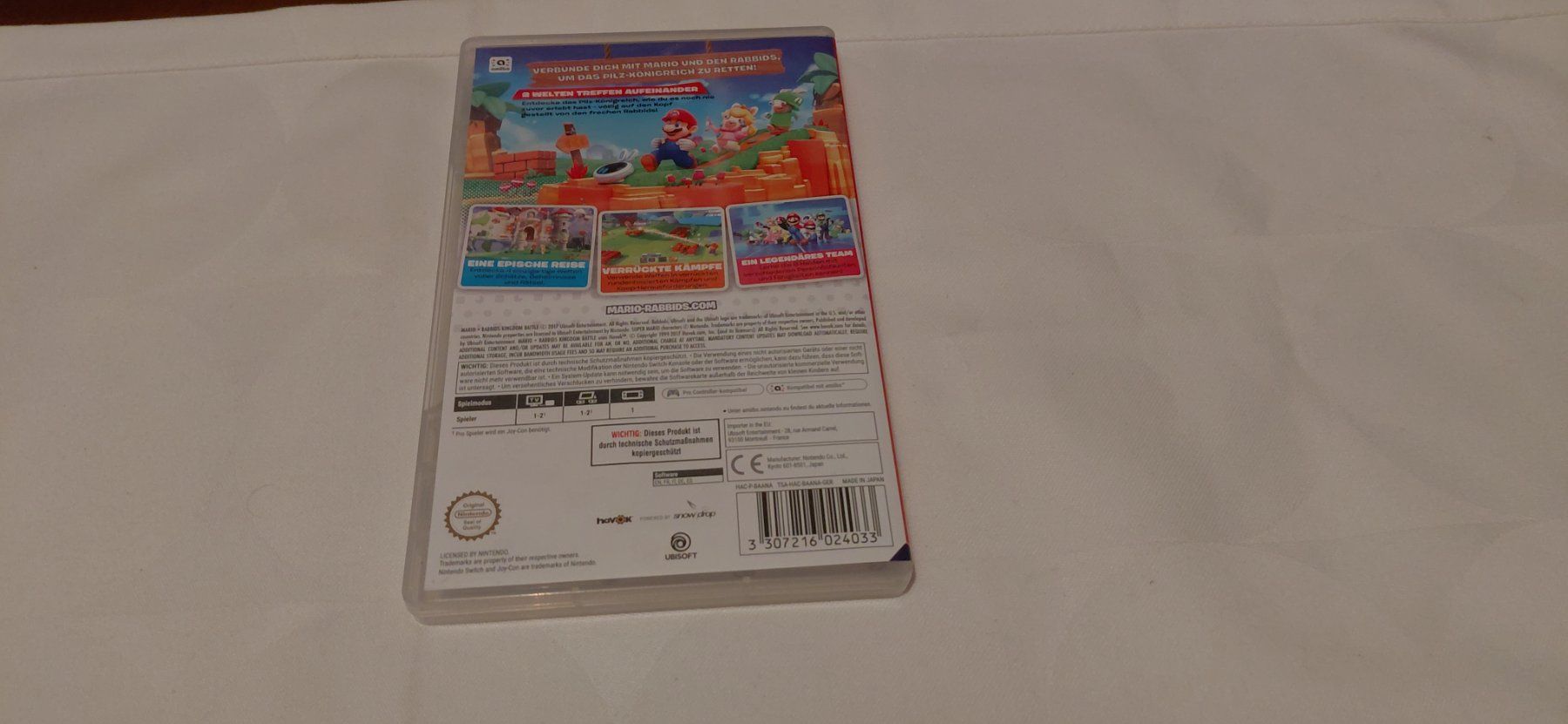 Giochi: Mario + Rabbids Kingdom Battle Switch – Usato da Gretzenbach venduto da Uli1980 1