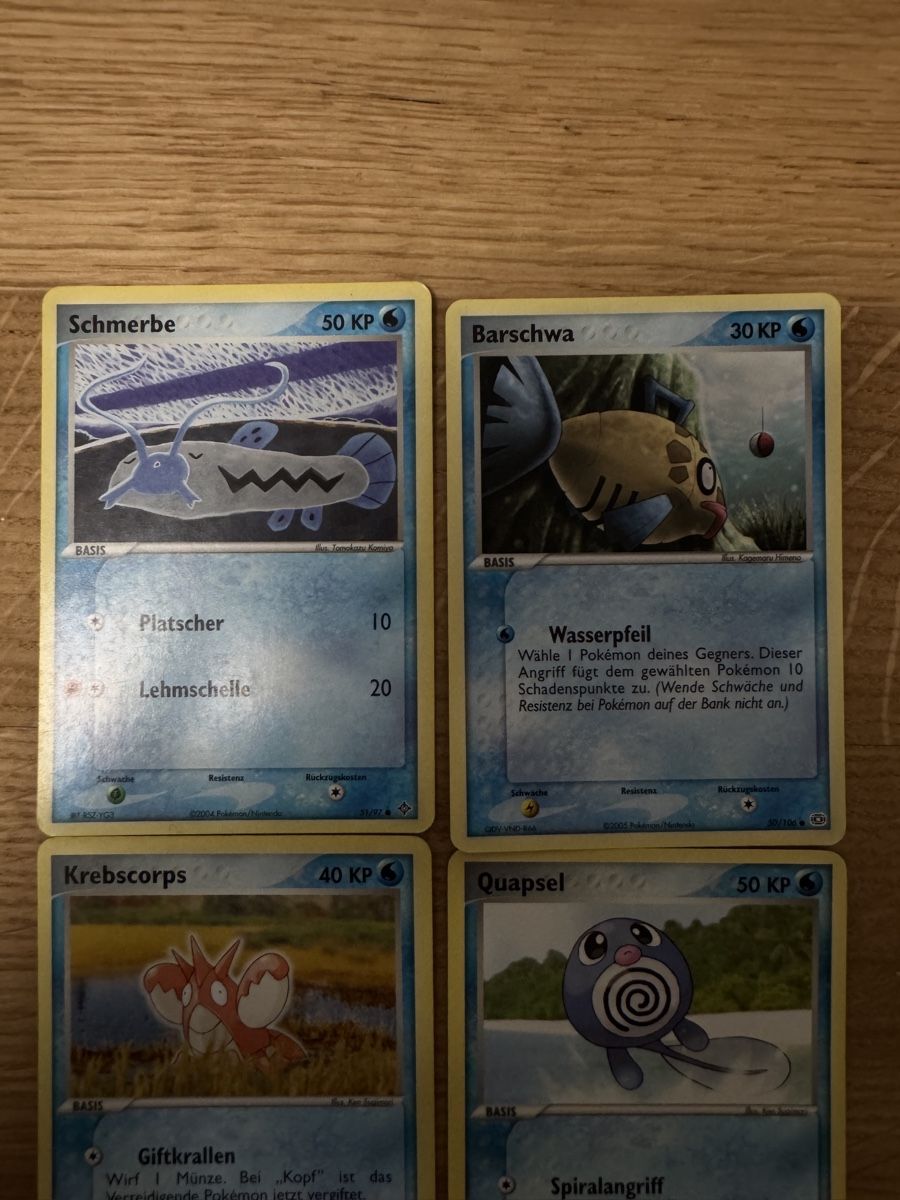 Pokémon Carte collezionabili: Pokémon Diverse Karten – Usato da Bern venduto da snikajot 1