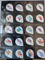 Komplette Kaffeerahmdeckeli Serie 554 Antike Trachten
