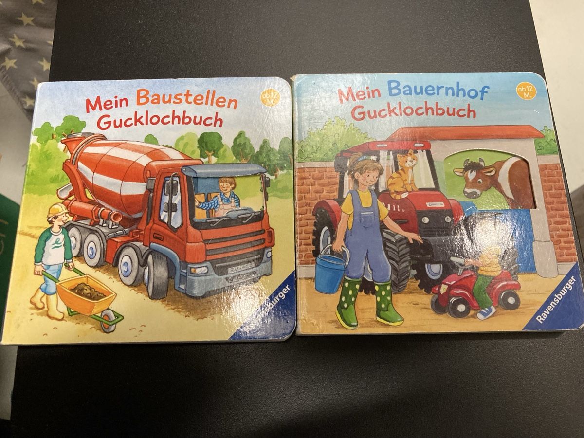 Bücher: Ravensburger Gucklochbuch: Baustelle & Bauernhof – Gebraucht aus Röschenz von rah_8hkj
