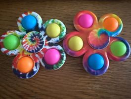 2x Fidget-Spinner: sensorisches Stressabbau Drehspielzeug