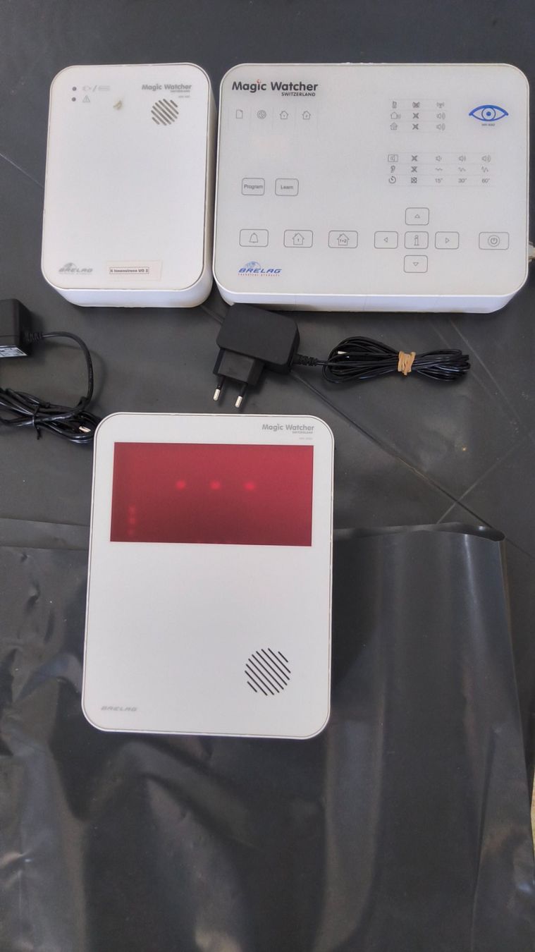 Sistemi d'allarme: Alarmanlage Magic Watcher Brelag Set gebraucht komplett – Usato da Gisikon venduto da BaschtliChris