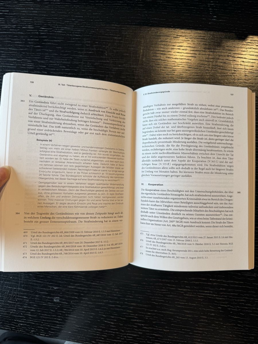 Libri: Leitfaden Strafzumessung, 2. Auflage, Hans Mathys – Nuovo (secondo la descrizione) da Bätterkinden venduto da peacelover_fili 2