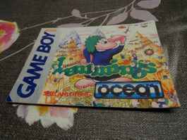 Spielanleitung zu  Lemmings GAMEBOY NOE