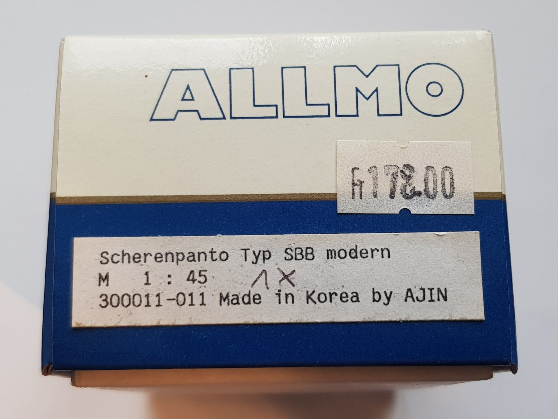Modelleisenbahnen: Allmo Scherenstrom-Pantograph – Neu und originalverpackt aus Luzern von inca55 2