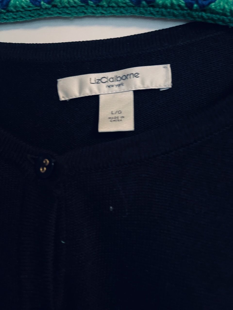 Giacche: Schwarzes, feines Strickjäckchen, 3/4 Arm,55% Seide, 45% BW – Usato da Winterthur venduto da ing_pd8f 5