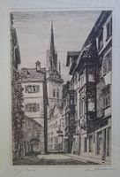 Schraner H. St. Gallen, Kugelgasse, Laurenzen, Radierung
