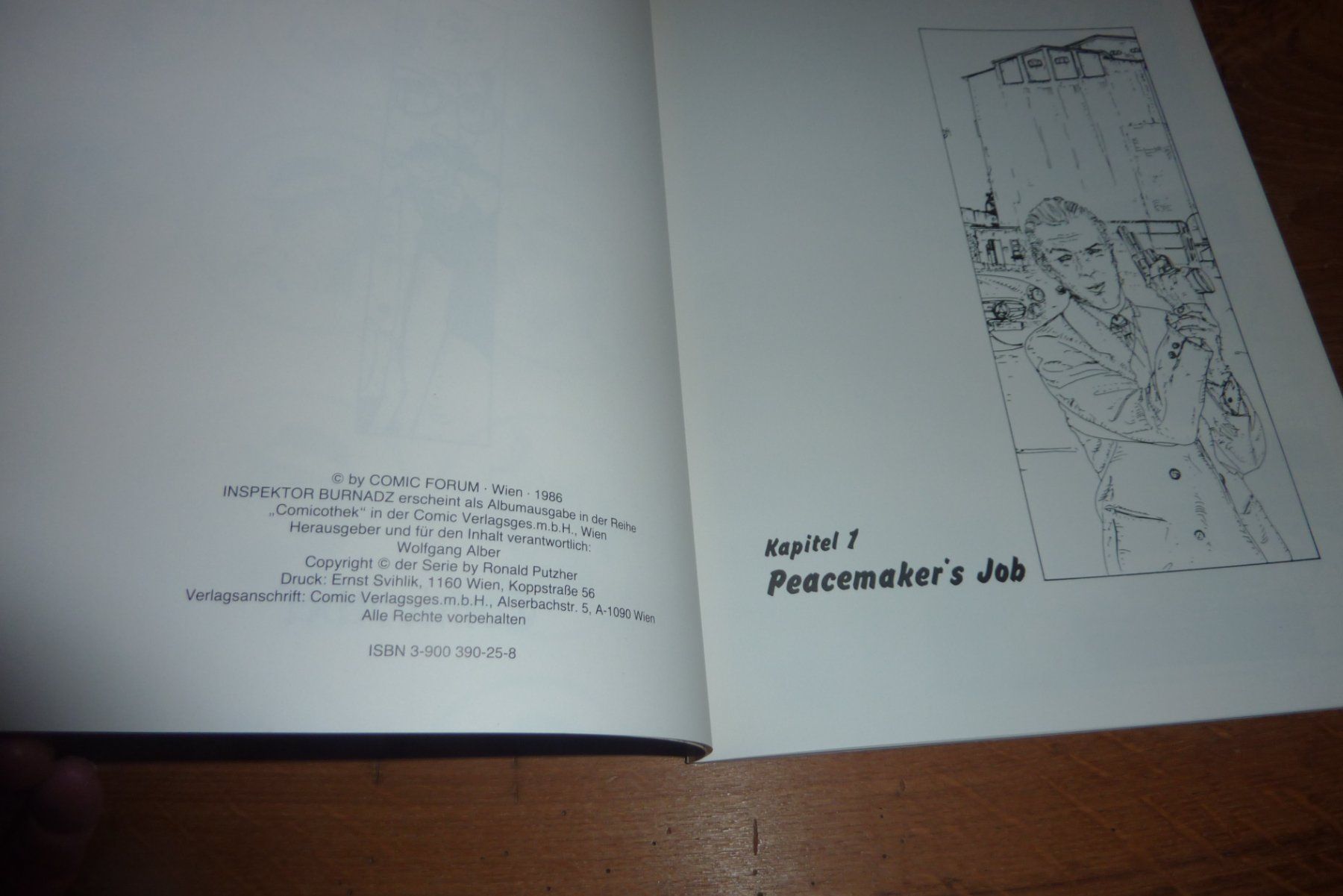 Fumetti: Inspektor Burnaoz, Comicothek, Putzker/Nussbaumer – Usato da Lausen venduto da akira003 2